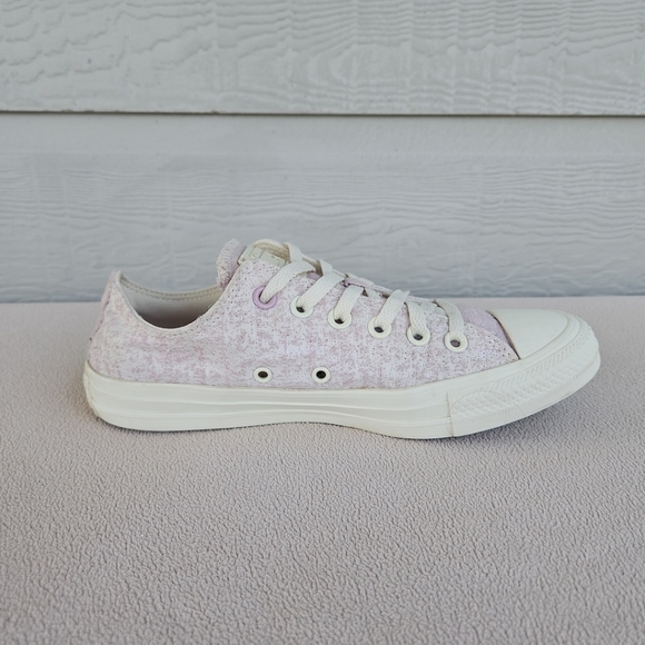 Converse CTAS Remix Low Top Sneakers Shoes Pink White Women SZ 8 - Picture 4 of 12